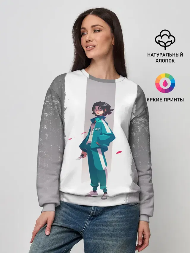 Женский свитшот