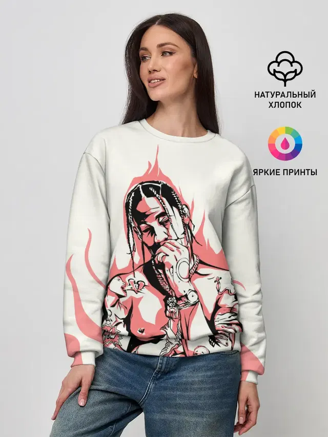 Женский свитшот