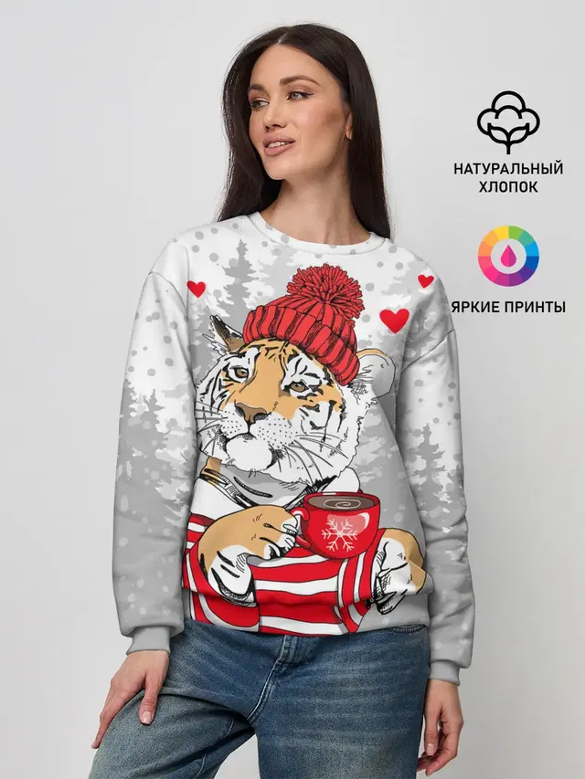 Женский свитшот