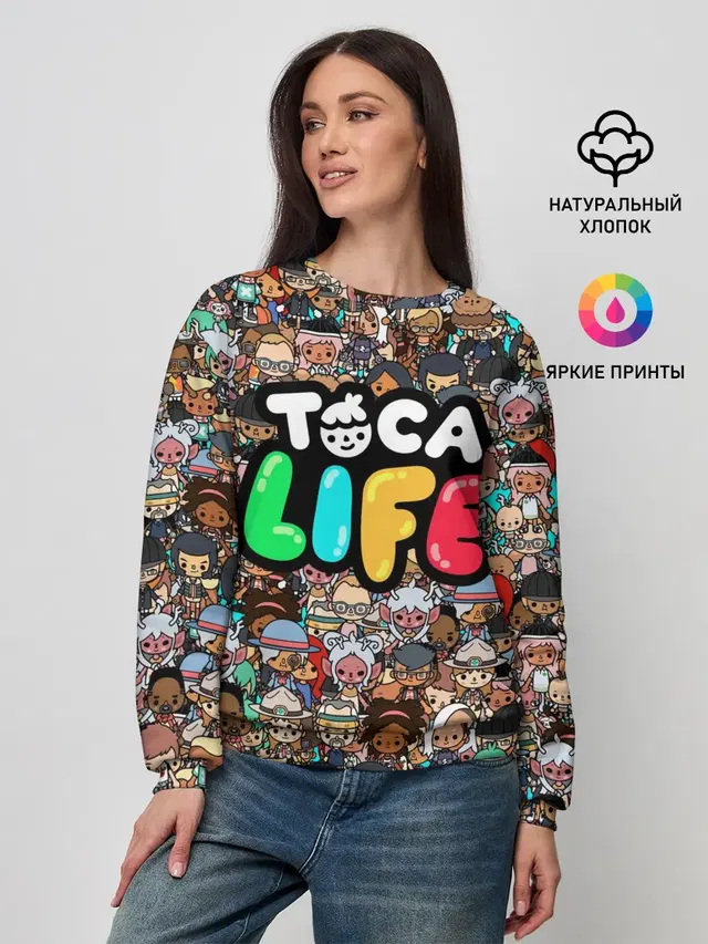 Женский свитшот