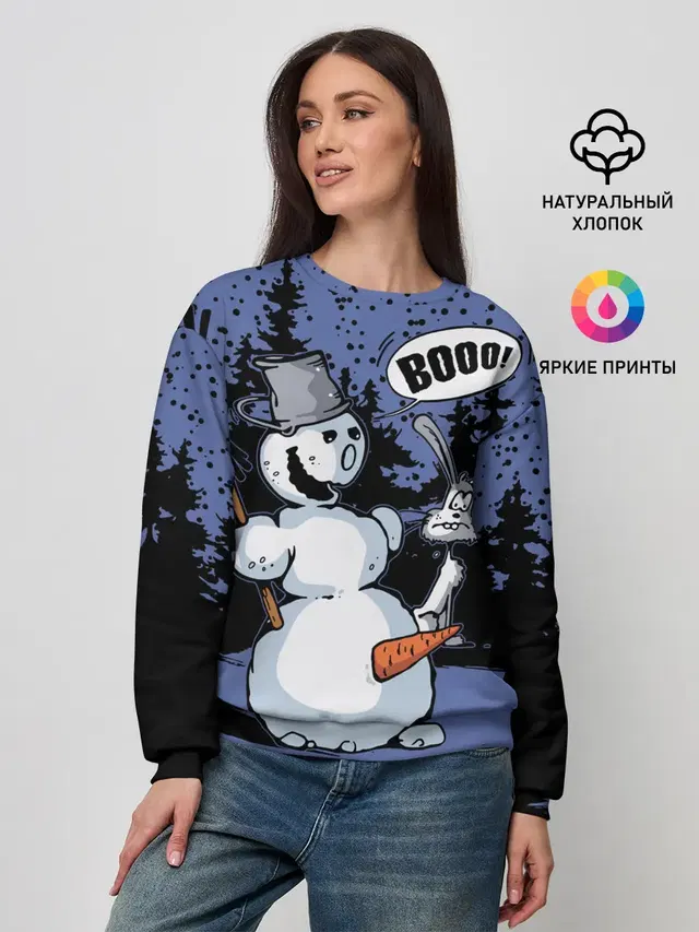 Снеговик на Хэллоуин