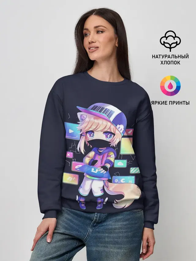 Женский свитшот
