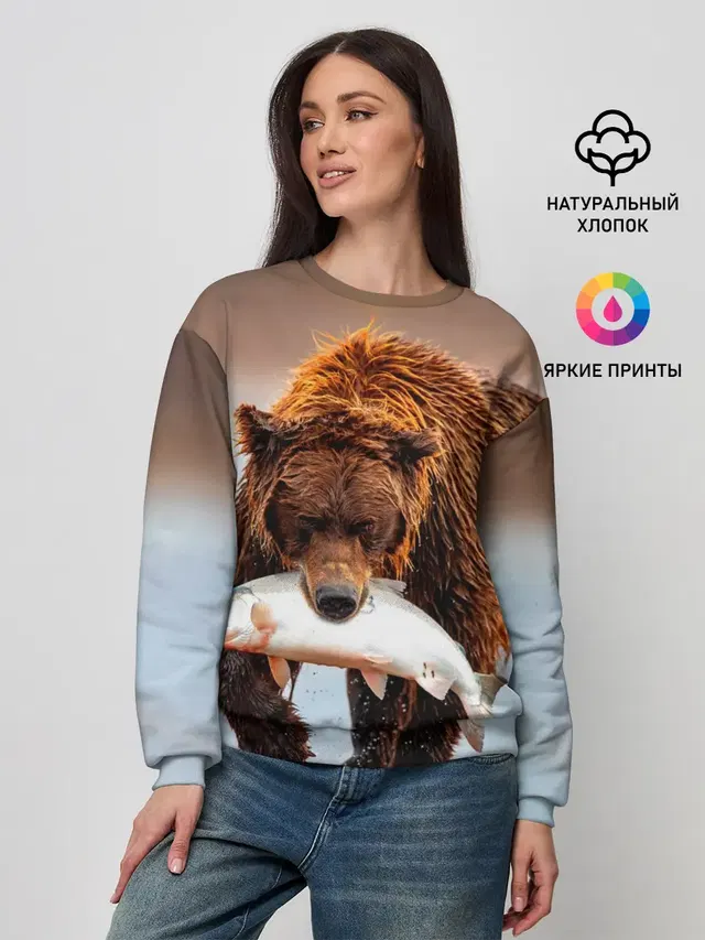 Женский свитшот