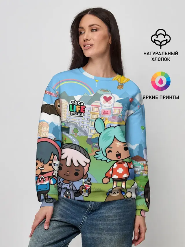 Женский свитшот