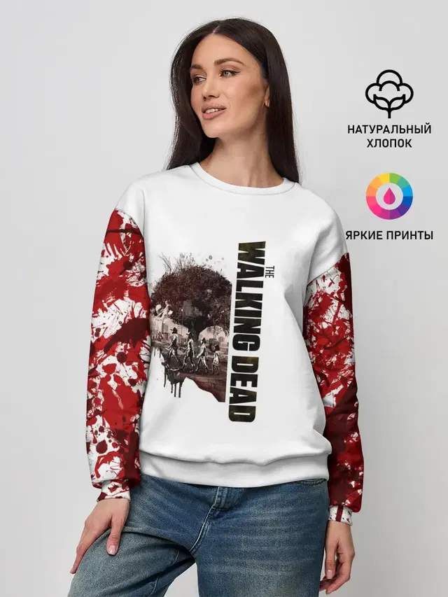 Женский свитшот