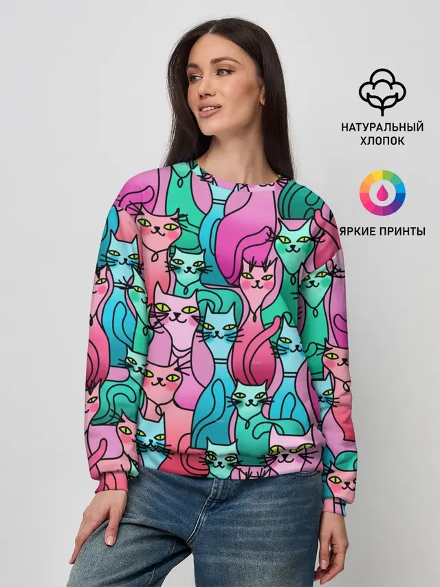Женский свитшот