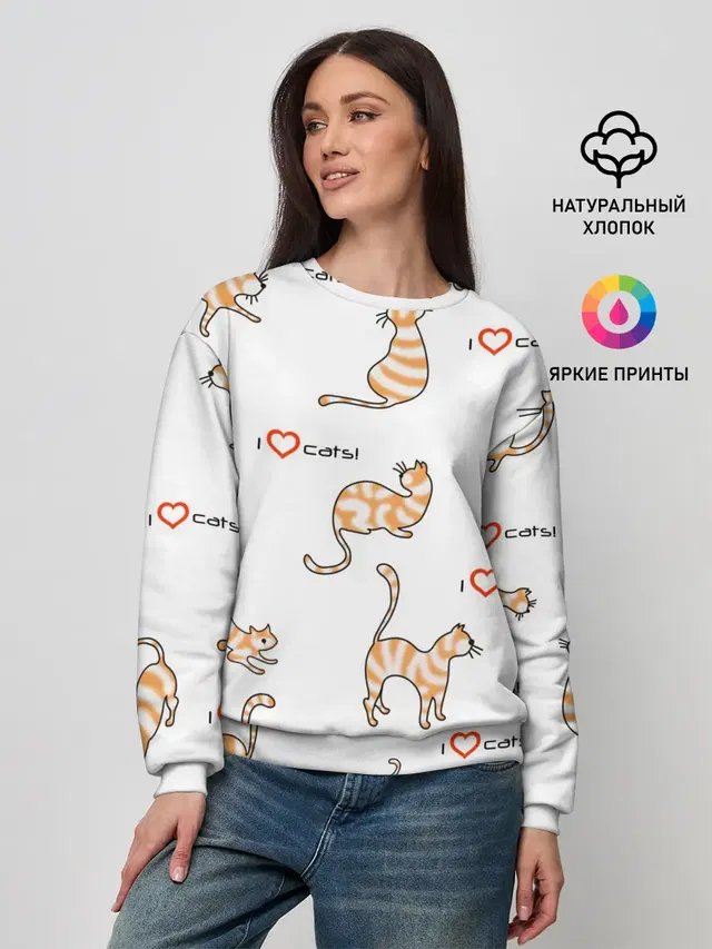 Женский свитшот