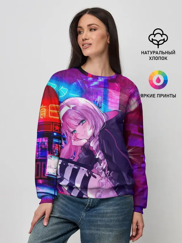 Zero Two в неоновом городе