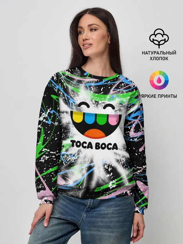 Женский свитшот