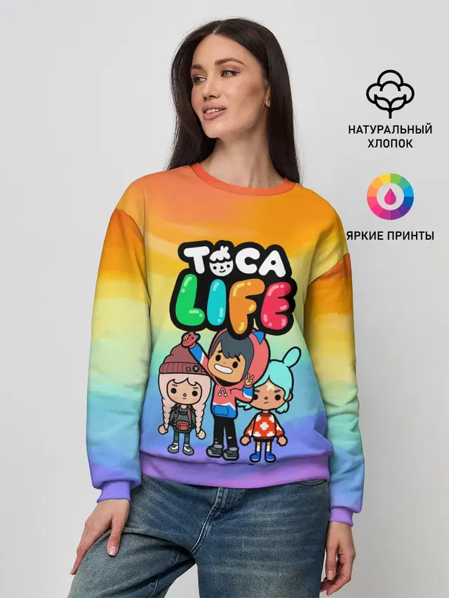 Женский свитшот