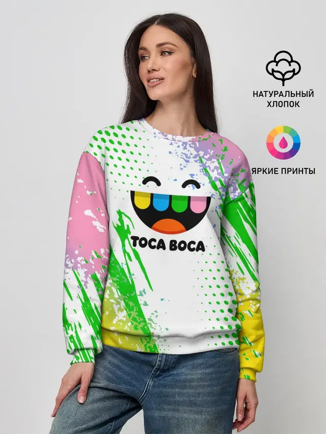 Женский свитшот