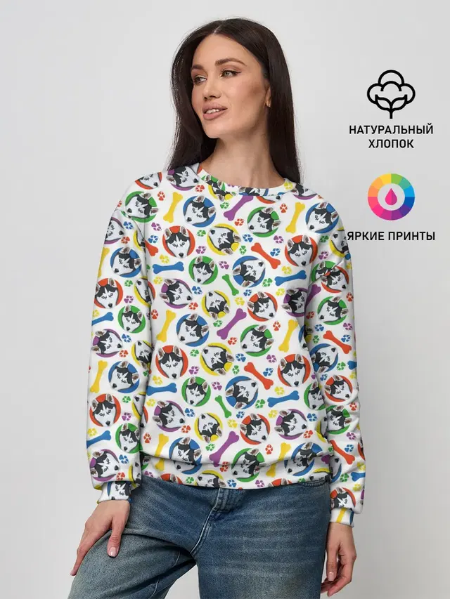 Женский свитшот