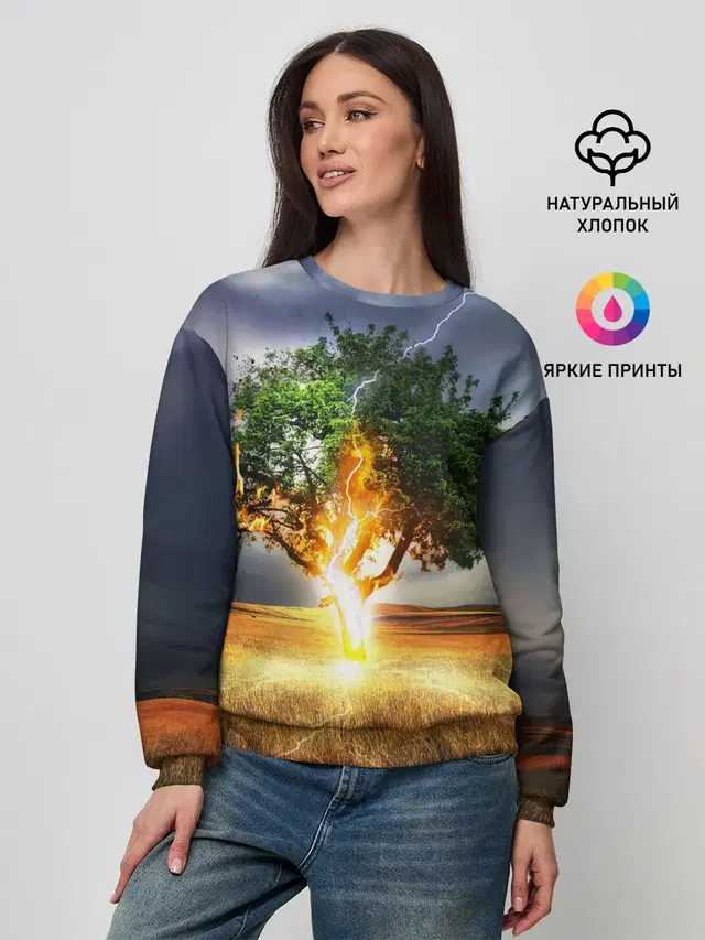 Женский свитшот