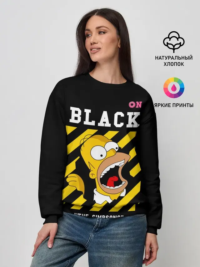 Симпсоны х ON BLACK
