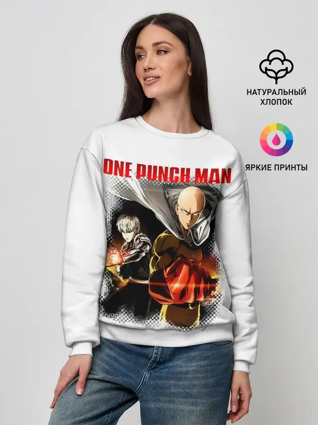 Сайтама и Генос One Punch-Man
