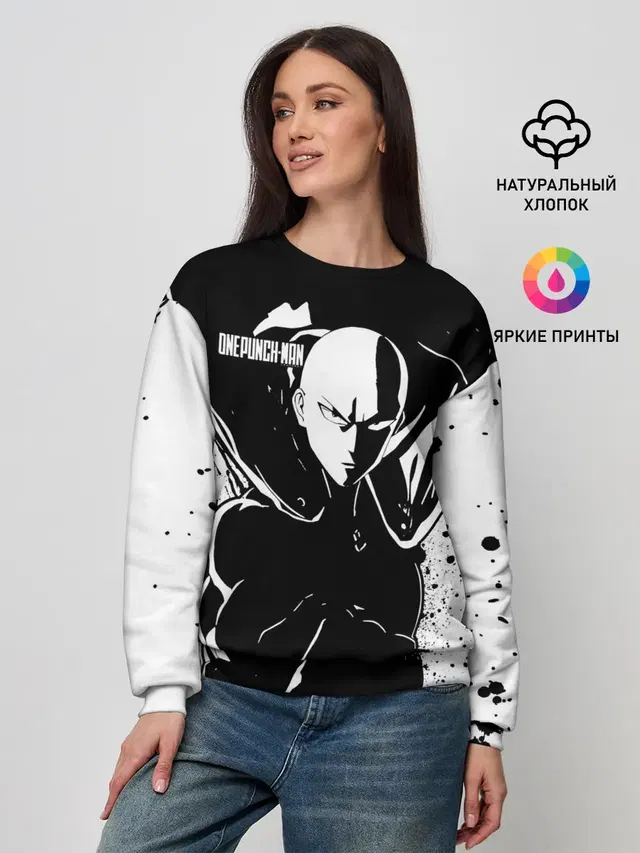 Черно-белый Сайтама One Punch-Man
