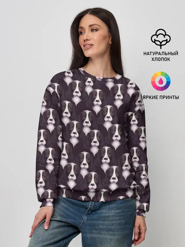 Женский свитшот