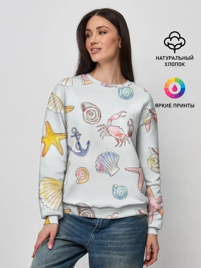 Женский свитшот