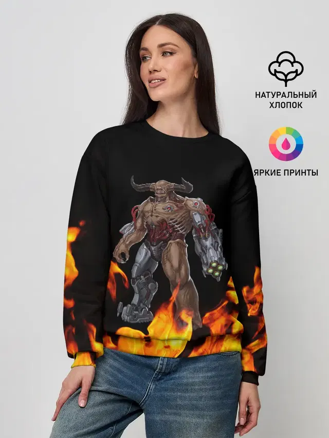 Женский свитшот