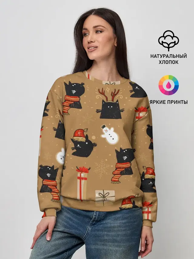 Женский свитшот