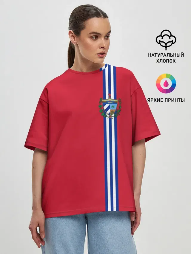 Куба, лента с гербом