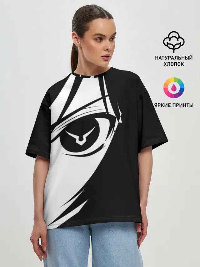Женская футболка оверсайз с принтом «Code Geass — GODE GEASS»
