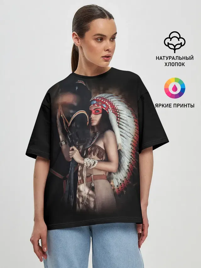 Девушка с лошадью