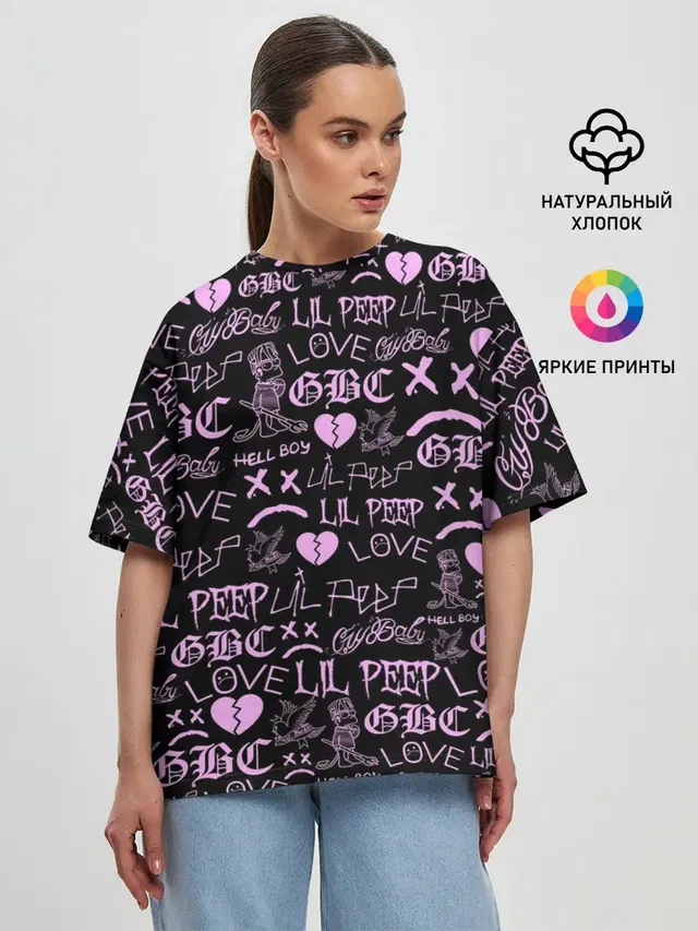 LIL PEEP LOGOBOMBING