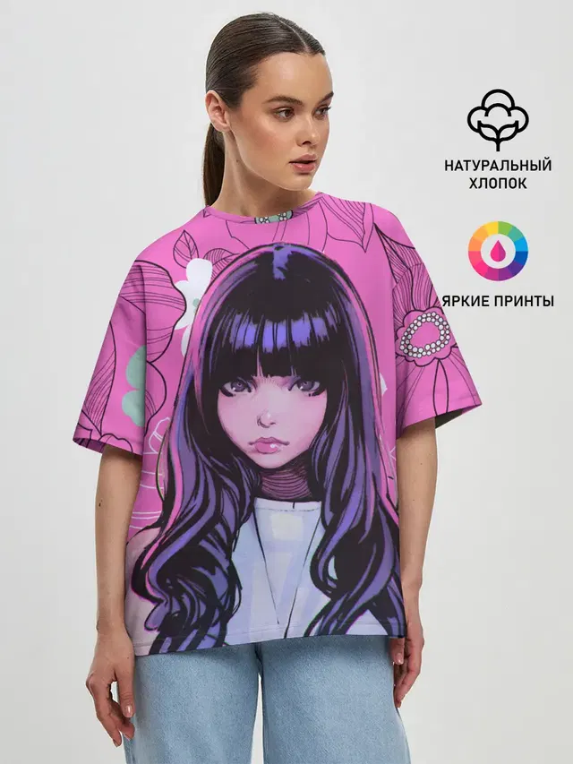 Аниме Цветочная Тян