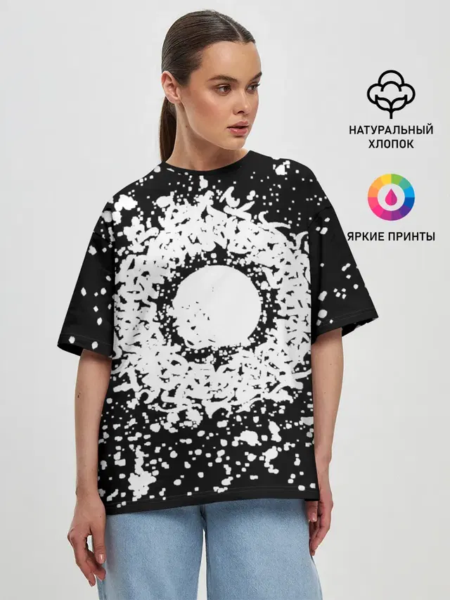 Каллиграфия на чёрном фоне