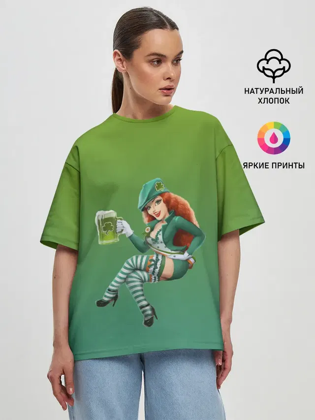 девушка вечеринка на Патрика