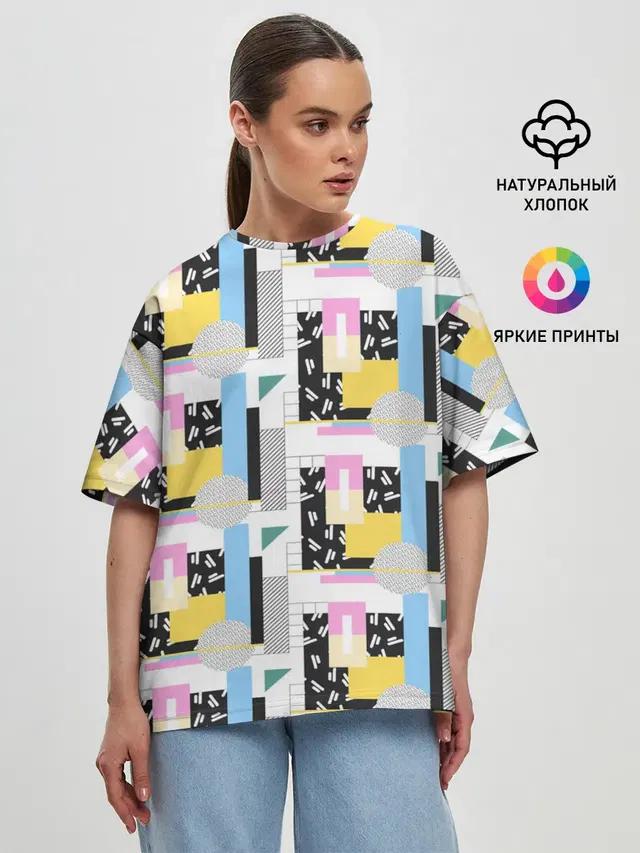 Memphis style geometry