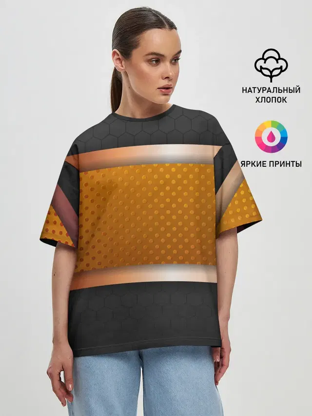 3d gold / black