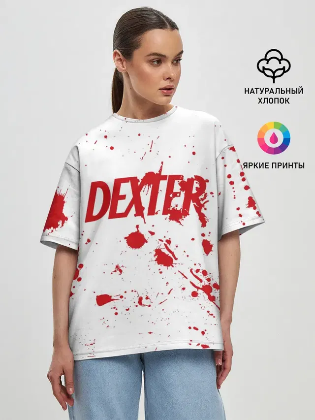 Dexter logo Декстер брызги крови