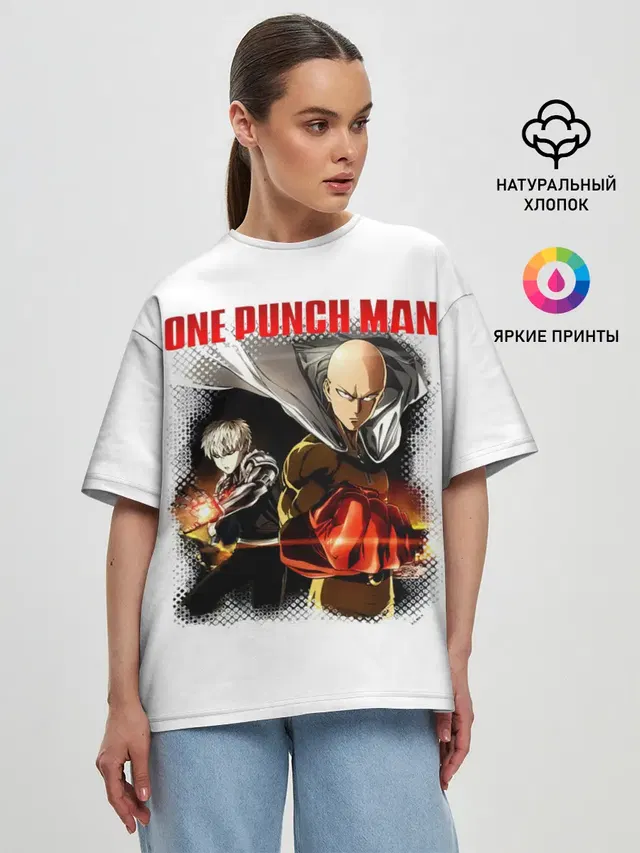 Сайтама и Генос One Punch-Man