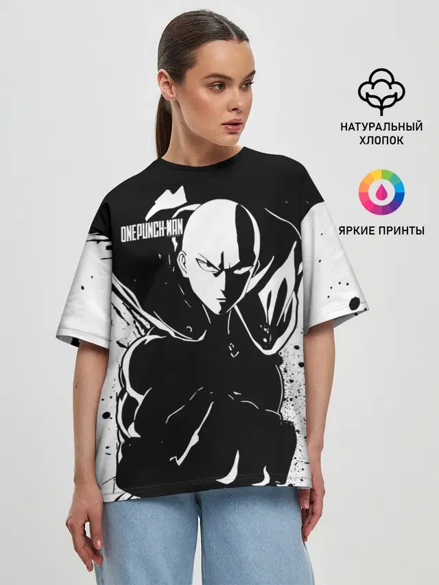 Черно-белый Сайтама One Punch-Man