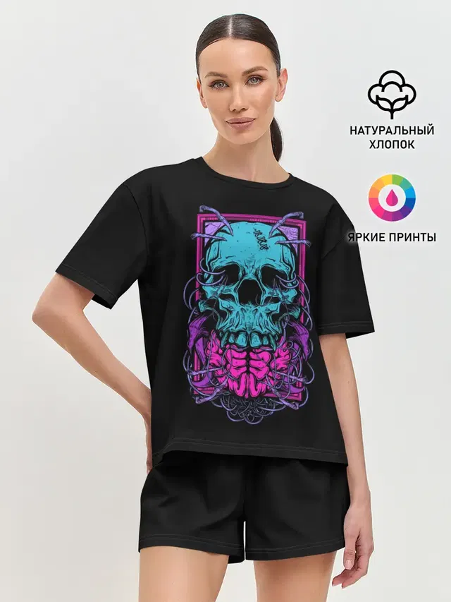 Кислотный череп