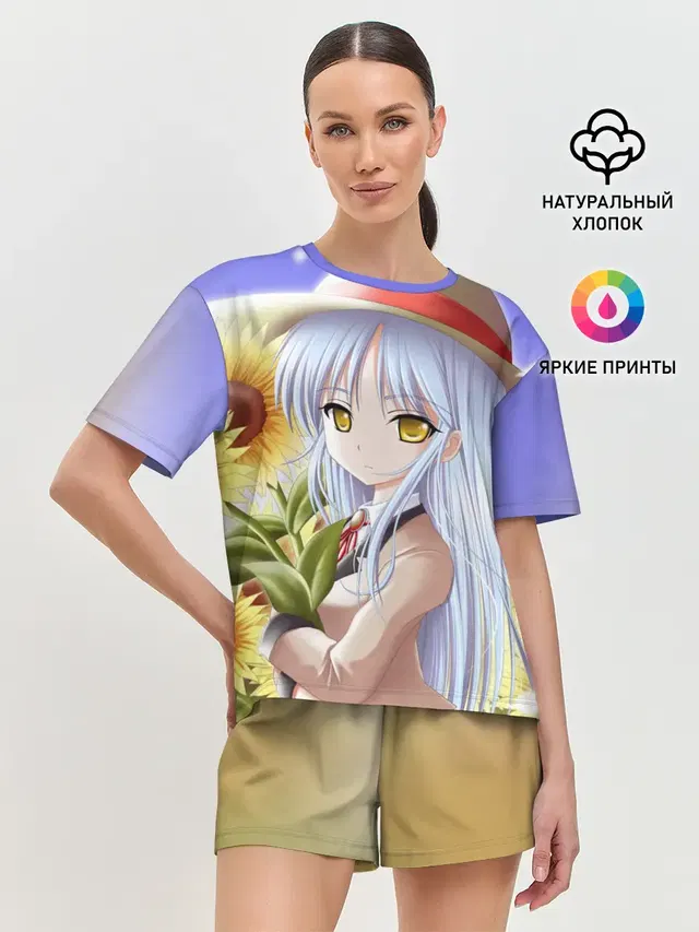 Женская пижама с шортами с принтом «Code Geass — Sun»