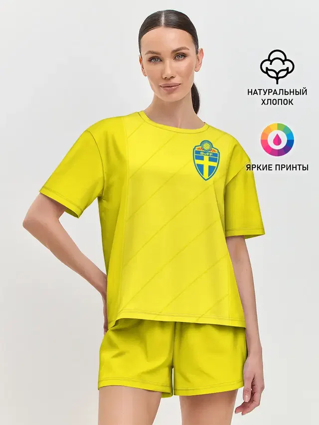 Швеция домашняя форма ЧМ 2018
