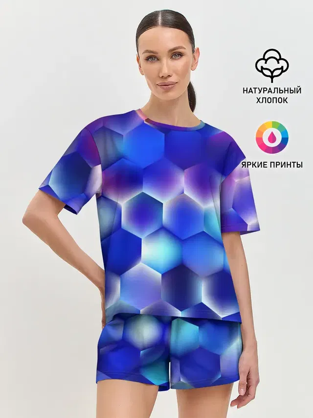 Синяя чешуя змеи