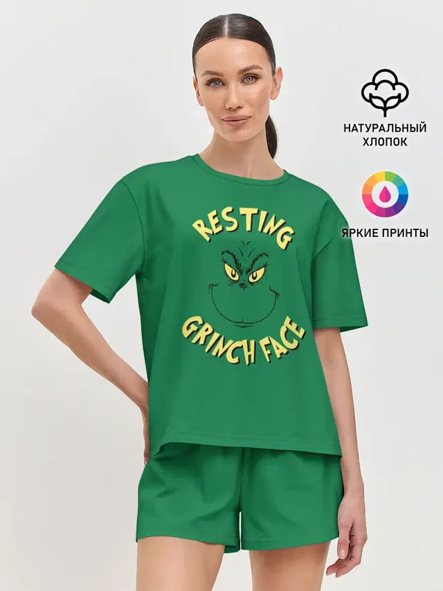 Resting Grinch Face
