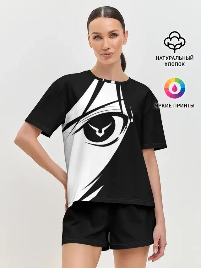 Женская пижама с шортами с принтом «Code Geass — GODE GEASS»