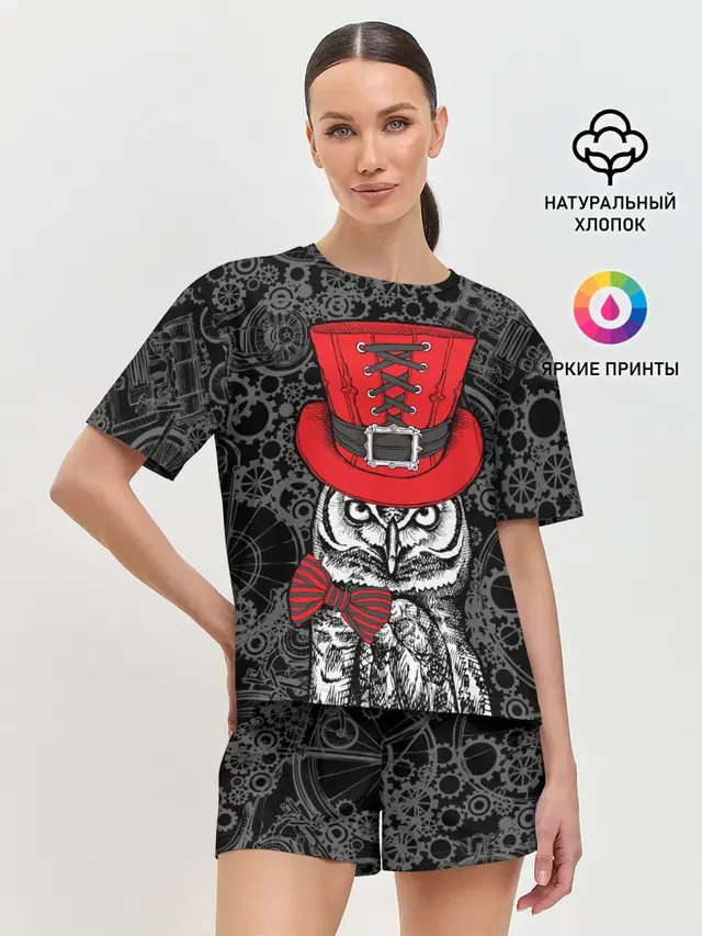 Сова в цилиндре
