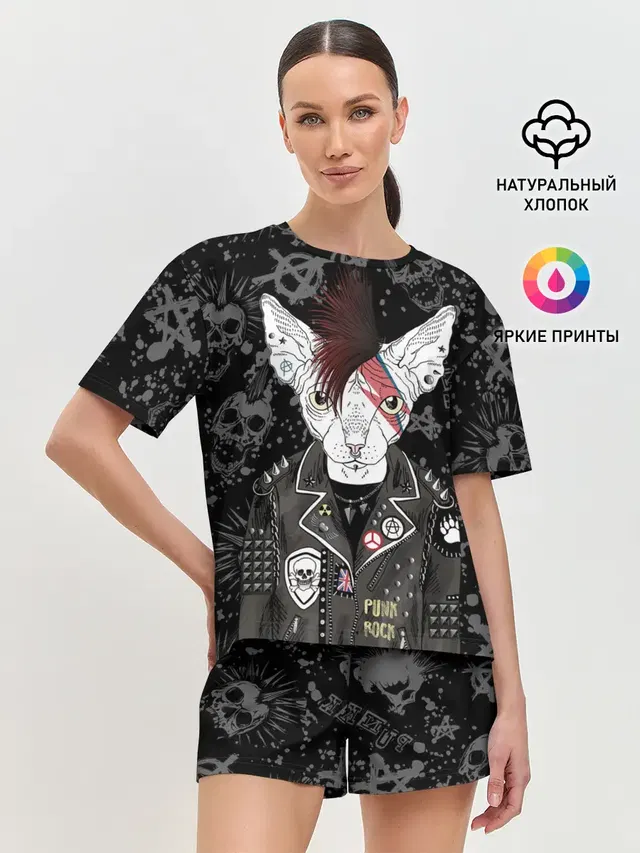 Кот в косухе