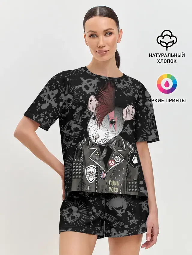 Крыса в косухе