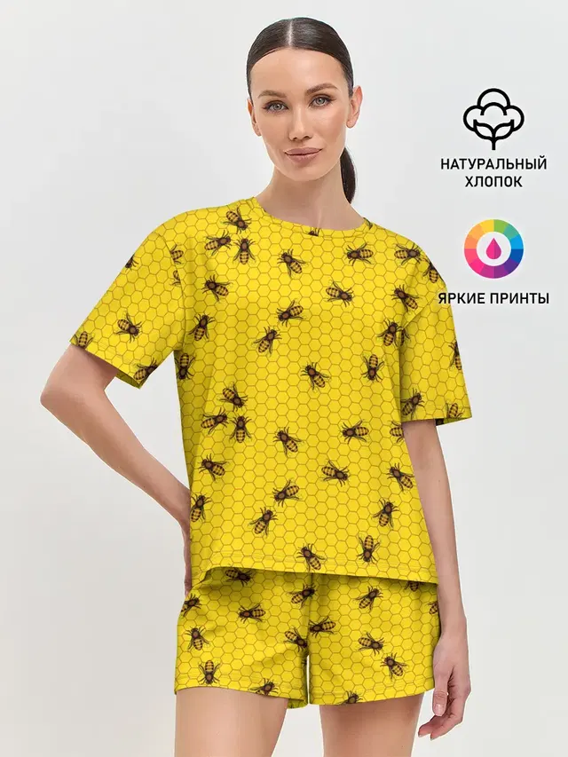 Пчелы в сотах