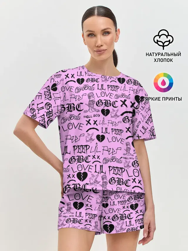 LIL PEEP LOGOBOMBING