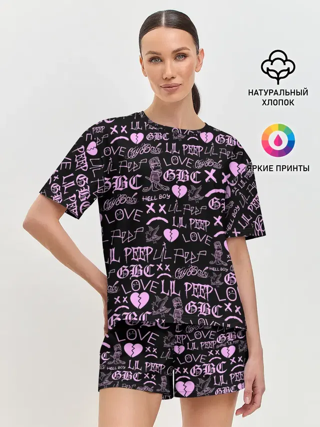 LIL PEEP LOGOBOMBING