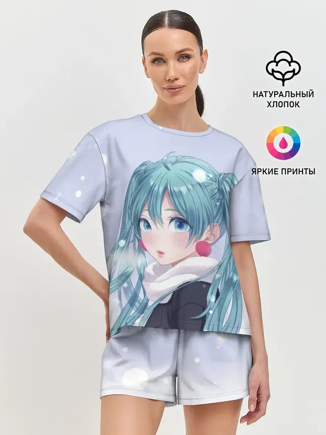 Hatsune Miku. Winter