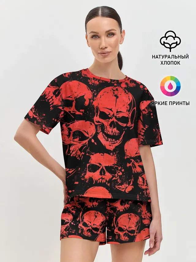 Skulls pattern